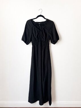 ellen tracy black lace dress Ellen Tracy Black Metallic Fit and Flare Dress, Size 2